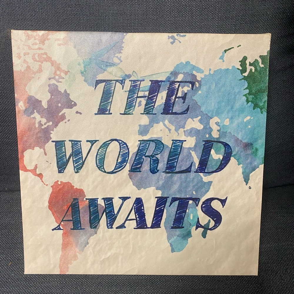 The World Awaits Canvas Print